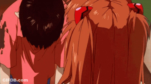 Man And Girl Looking At Each Other GIF
