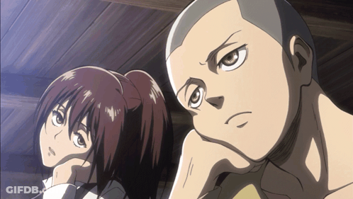 Man And Girl Looking Up At Sky GIF