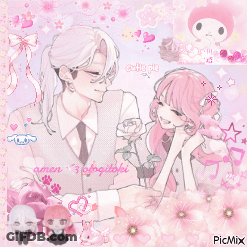 Man And Girl Saying Amen GIF