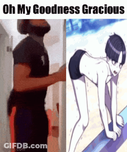 Man And Girl Saying Oh My Goodness Gracious GIF
