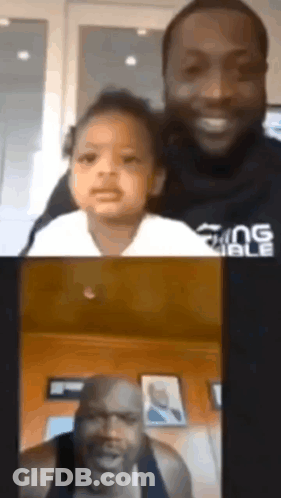 Man And Girl Video Call King Able Shirt GIF