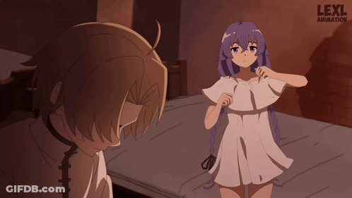 Man And Girl With Lexl Animation GIF
