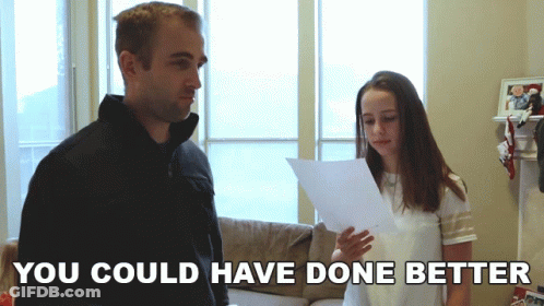 Man And Girl You Could Have Done Better GIF