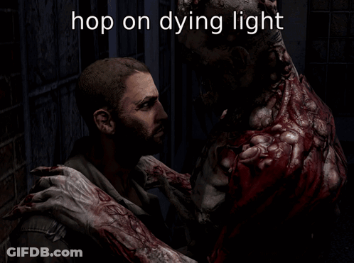 Man And Monster Hop On Dying Light GIF