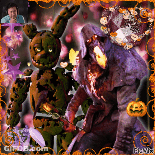 Man And Puppet Saying Picmix GIF