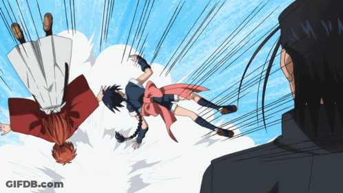 Man And Two Girls Falling GIF