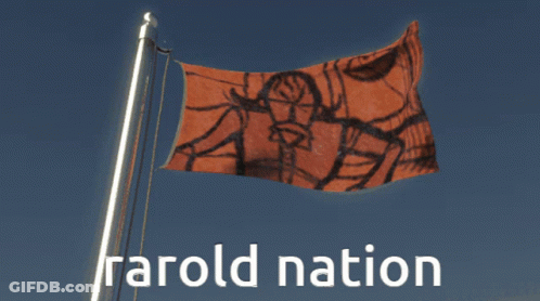 Man And Two Women Dancing In Front Of Rea New Sign GIF