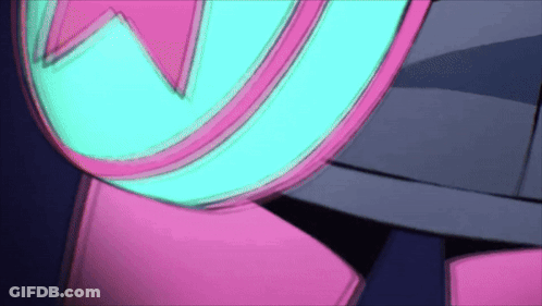 Man And Two Women Standing In Dark Room GIF