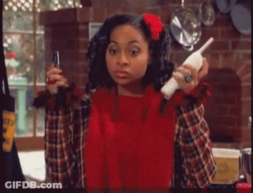 Man And Two Women Talking On Phones Collage GIF