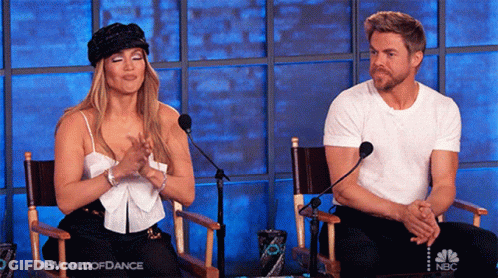 Man And Woman At Microphones World Of Dance GIF