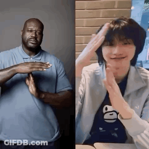 Man And Woman Clapping GIF