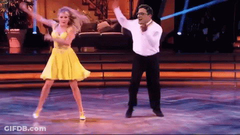 Man And Woman Dancing GIF
