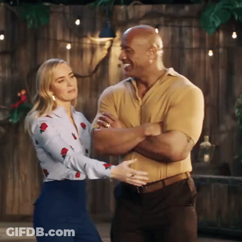 Man And Woman Dancing GIF
