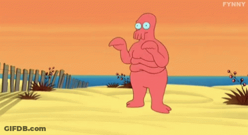 Man And Woman Dancing At Dancing Brazil Sign GIF