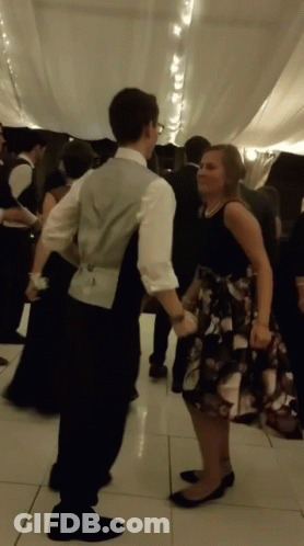 Man And Woman Dancing GIF