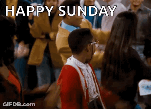 Man And Woman Dancing Happy Sunday GIF
