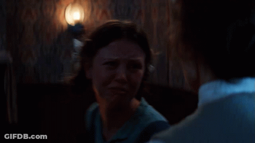Man And Woman Dancing In Dark Room GIF