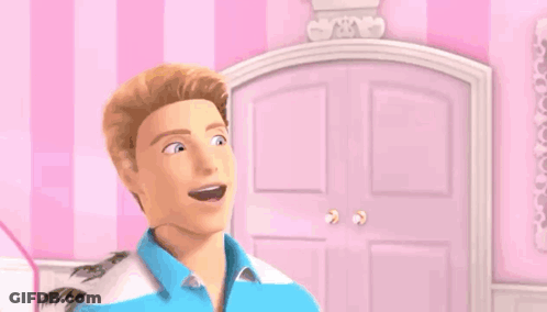 Man And Woman Dancing In Pink Room GIF