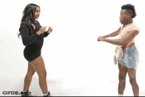 Man And Woman Dancing GIF