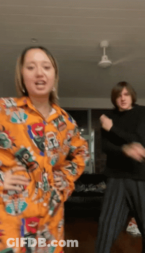 Man And Woman Dancing GIF