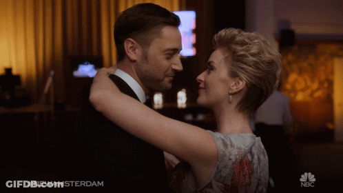 Man And Woman Dancing #NewAmsterdam GIF