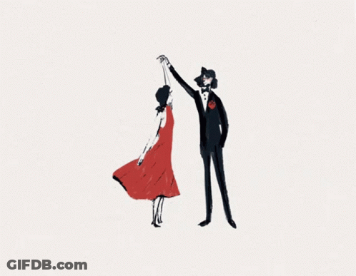 Man And Woman Dancing GIF