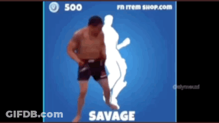 Man And Woman Dancing Savage GIF