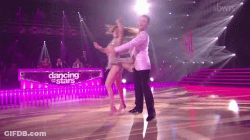 Man And Woman Dancing Together GIF