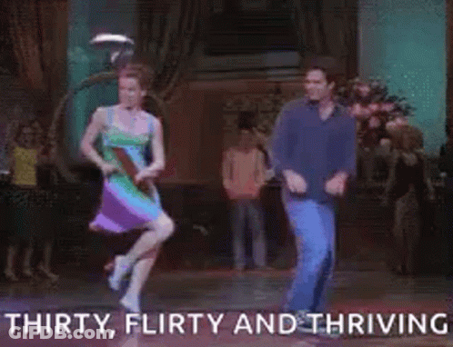 Man And Woman Dancing Together GIF