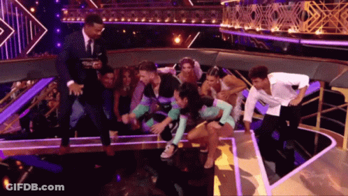 Man And Woman Dancing Together GIF