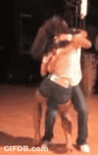 Man And Woman Dancing Together GIF