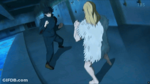 Man And Woman Dancing With TBS Logo GIF