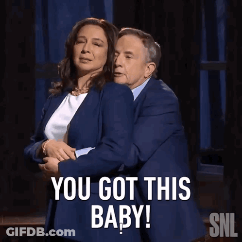 Man And Woman Dancing You Got This Baby GIF