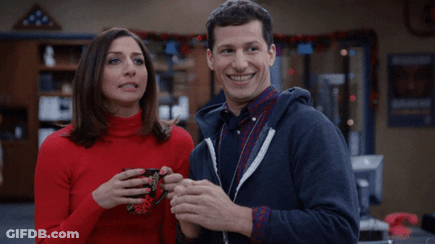 Man And Woman Doing Little Dap GIF