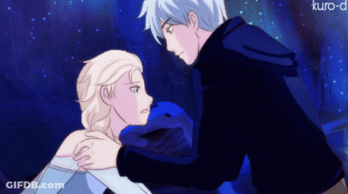 Man And Woman Drawing By Kuro-D GIF