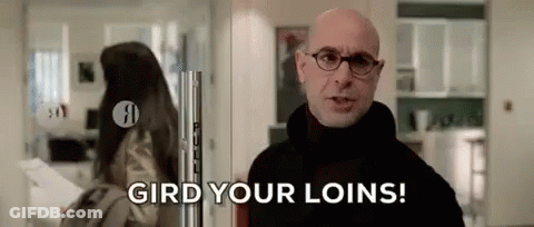 Man And Woman Gird Your Loins GIF