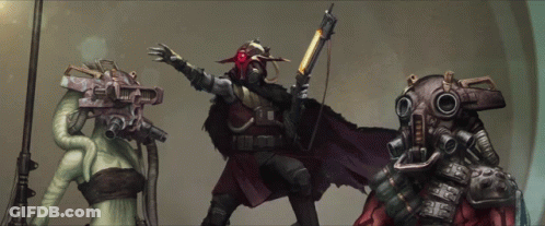 Man And Woman Holding Guns GIF