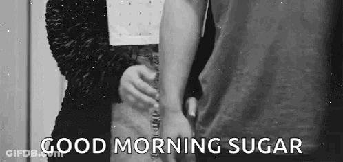 Man And Woman Holding Hands Good Morning Sugar GIF