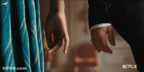 Man And Woman Holding Hands Netflix GIF