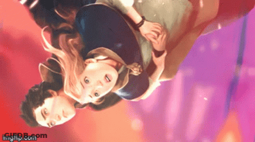 Man And Woman Holding Hands GIF