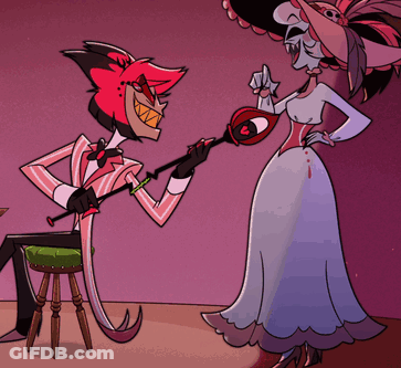 Man And Woman Holding Mask GIF
