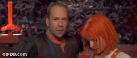Man And Woman Holding Ticket GIF