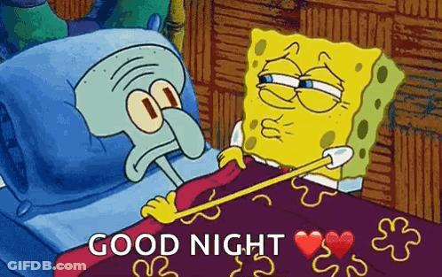 Man And Woman Hugging In Bed Good Night GIF