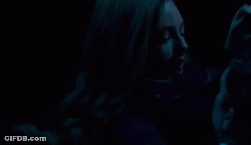 Man And Woman Hugging In The Dark GIF