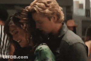 Man And Woman Hugging GIF
