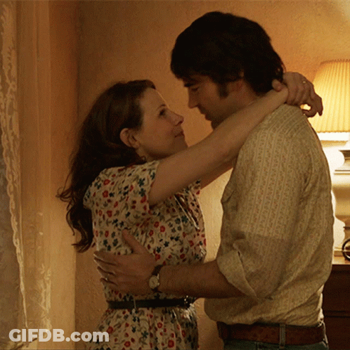 Man And Woman Hugging GIF