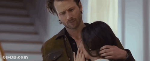 Man And Woman Hugging GIF