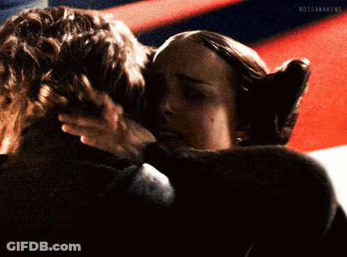 Man And Woman Hugging Rotsanakins GIF