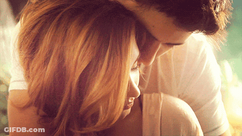 Man And Woman Hugging Smiling GIF