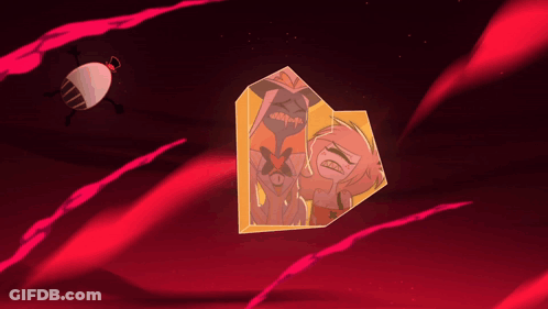 Man And Woman In A Cube GIF